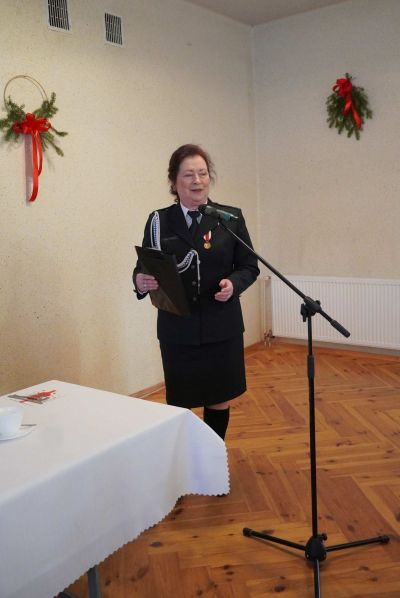 Spotkanie opłatkowe strażak&oacute;w w Niwiskach